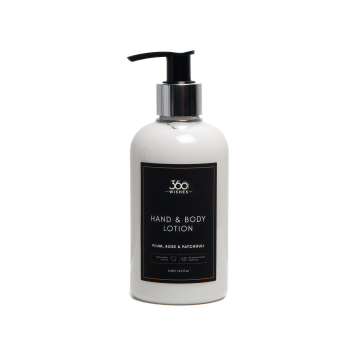 Drėkinantis kūno losjonas - Plum, Rose & Patchouli