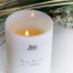 Velvet Moss & Rosewood - White Scented Soy Wax Candle