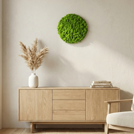 Samanų dekoracija - apskritimas